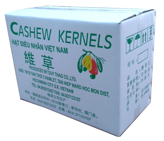 Bao bì hạt điều