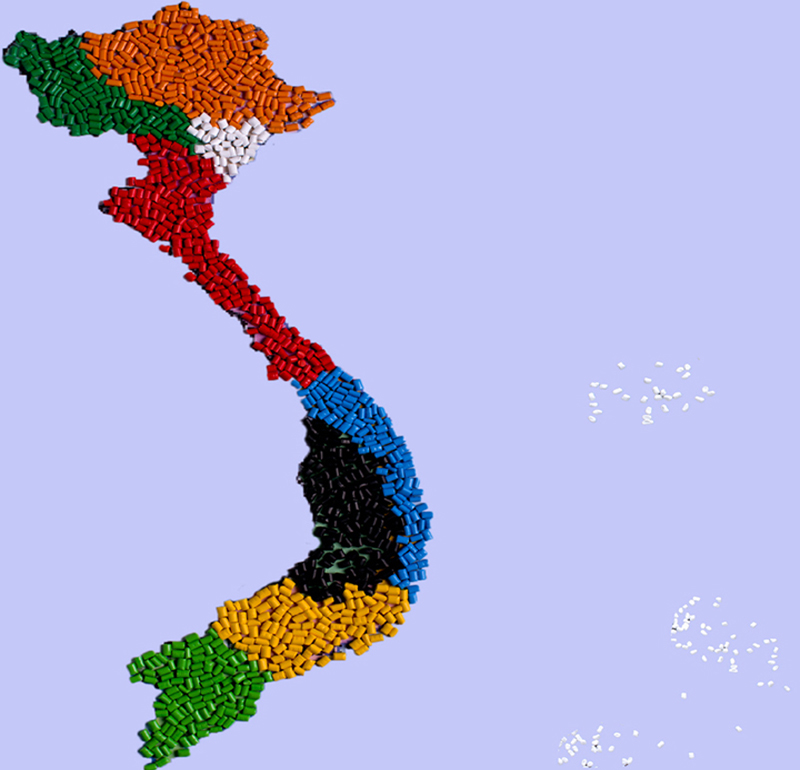 Hạt nhựa màu