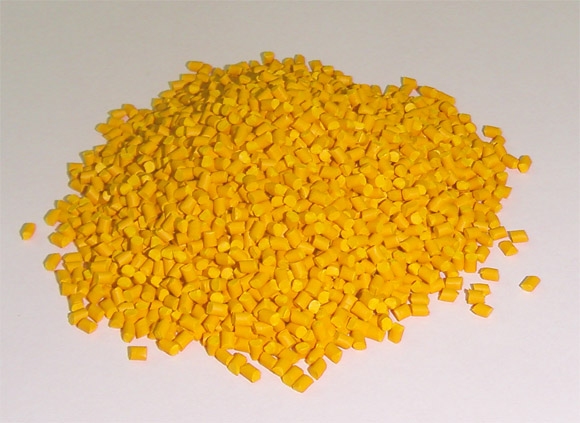 Hạt nhựa PE màu gold