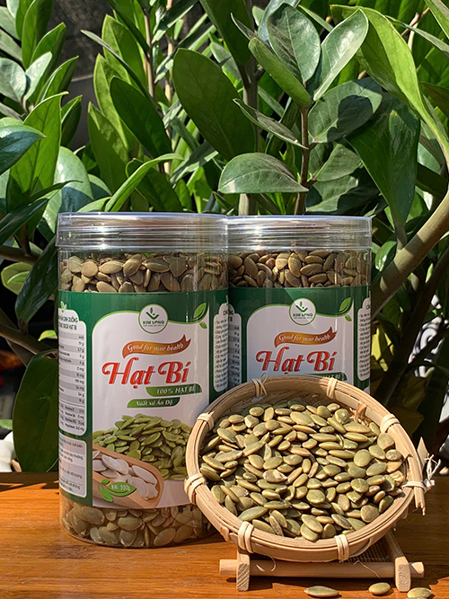 Hạt Bí Xanh Hộp 500g