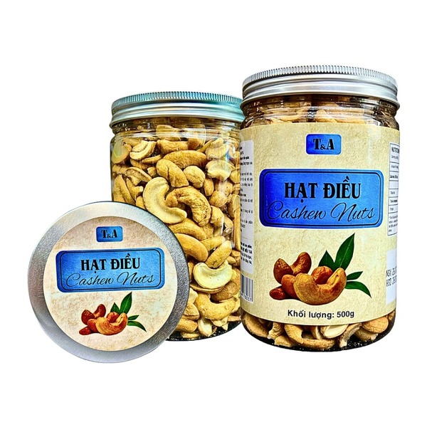 Hạt điều bể tróc vỏ lụa 500gr