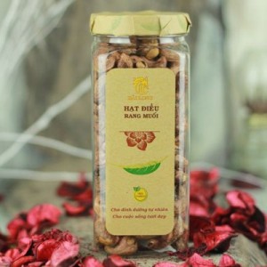 Hạt điều rang muối vỏ lụa