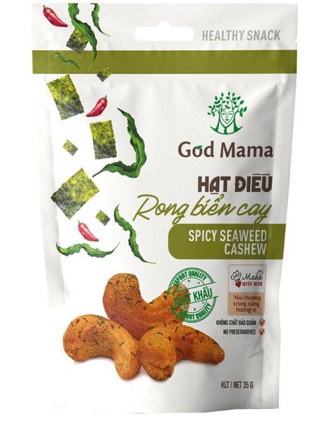 Hạt điều vị rong biển cay 35gr