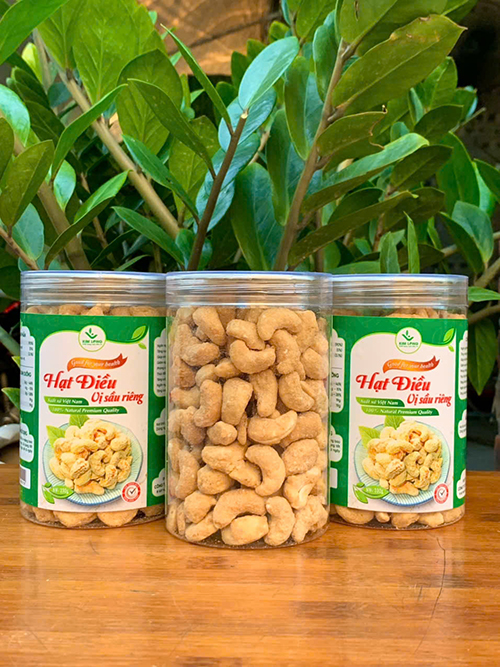 Hạt Điều Vị Sầu Riêng Hộp 330g