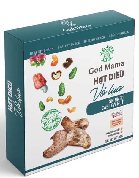 Hạt điều vỏ lụa - Hộp giấy cao cấp 100gr