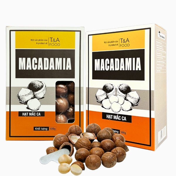 Hạt mắc ca (còn vỏ) hút chân không 500gr