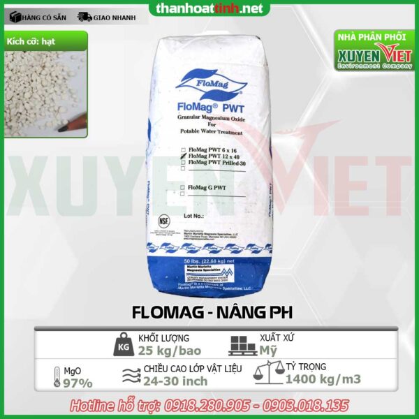 Hạt nâng PH FloMag