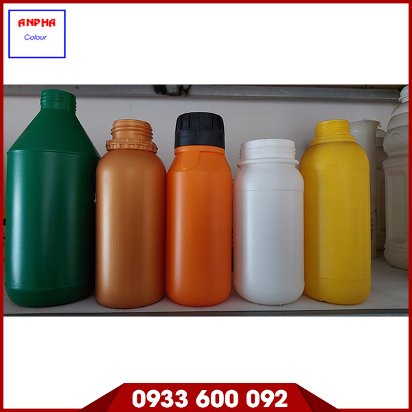 Hạt nhựa tạo màu cho chai HDPE
