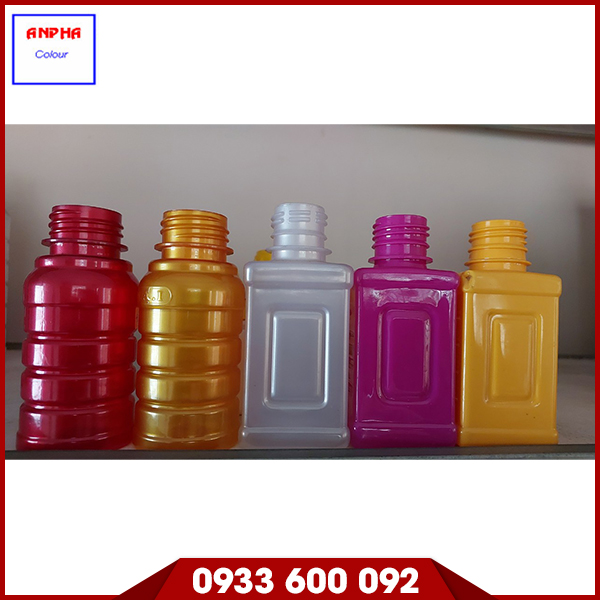 Hạt nhựa tạo màu cho chai HDPE