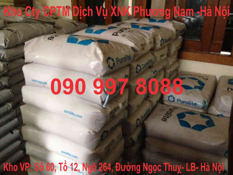Hạt nhựa trao đổi ion Catrion Purolite C100E, Anh - SXTQ