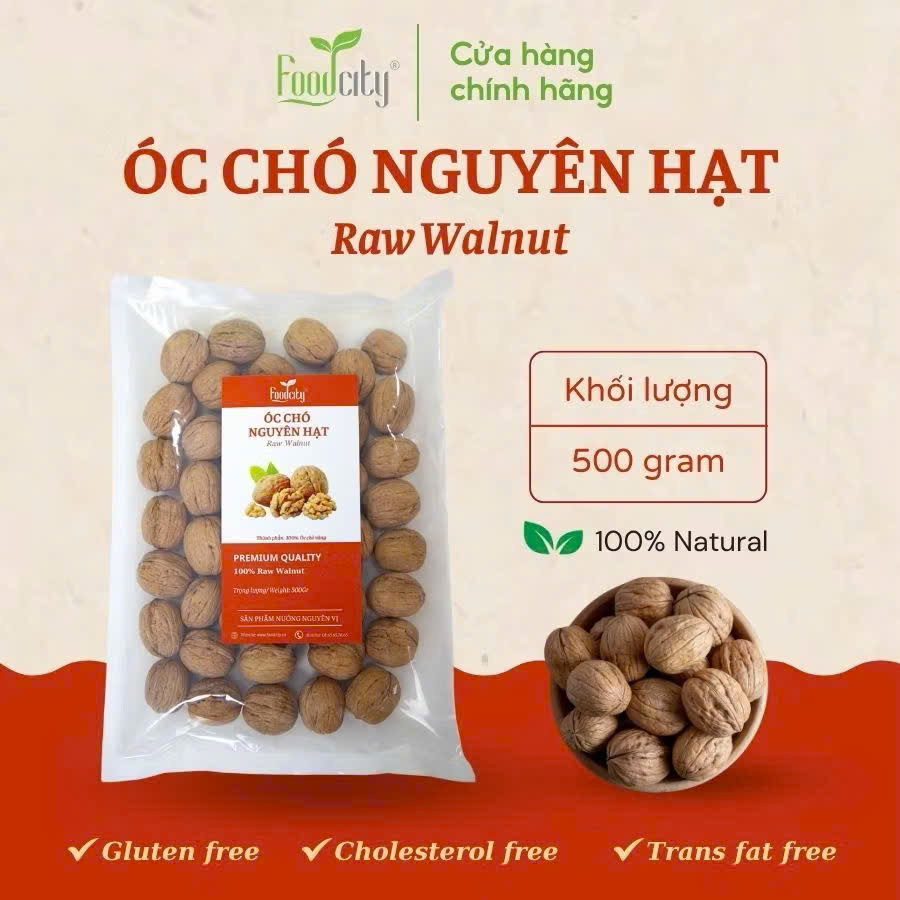 Hạt óc chó nguyên hạt
