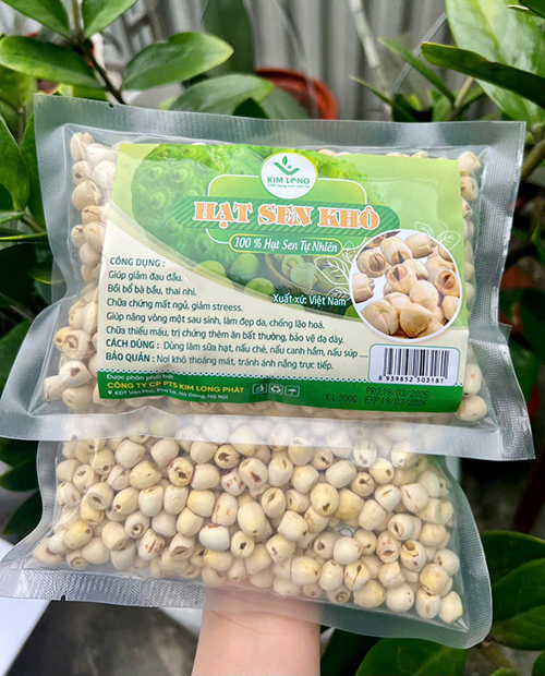 Hạt Sen Khô Gói 300g