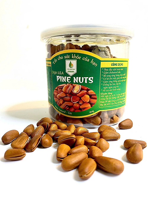 Hạt Thông Đỏ Hộp 230g