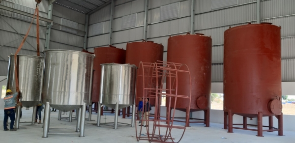 Hệ thống bồn công nghiệp nhỏ