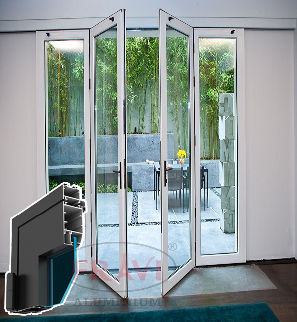 Hệ cửa đi Việt Phát 450