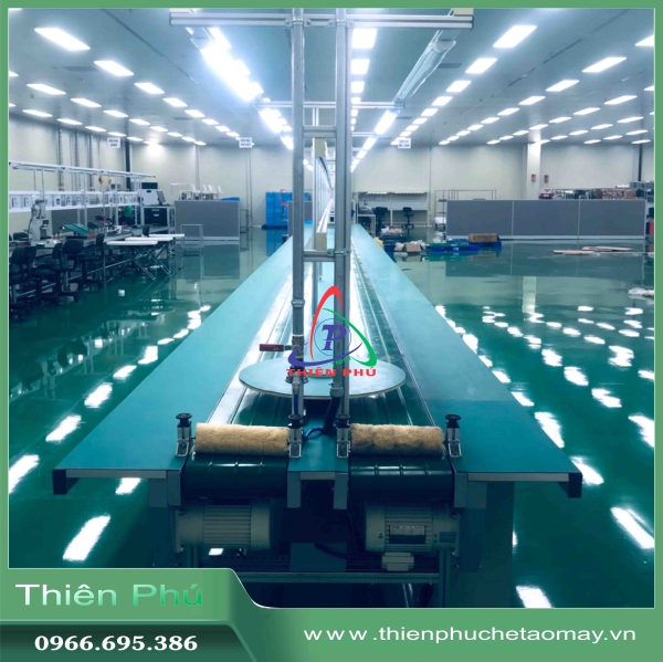 Hệ thống băng tải PVC đôi