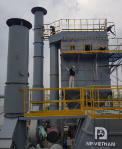 Hệ thống hút lọc bụi tay áo