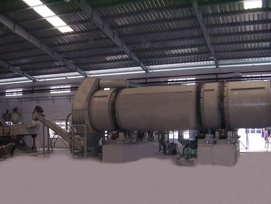Hệ thống sấy dăm gỗ bằng sấy trống