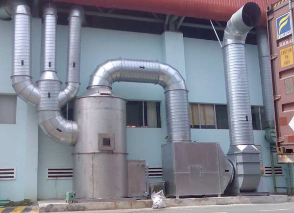 Hệ thống xử lý khí thải VOC