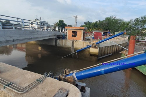 Hệ thủy lực cống An Thuận 1