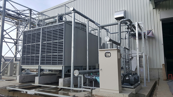 Hệ thống Chiller, tháp giải nhiệt