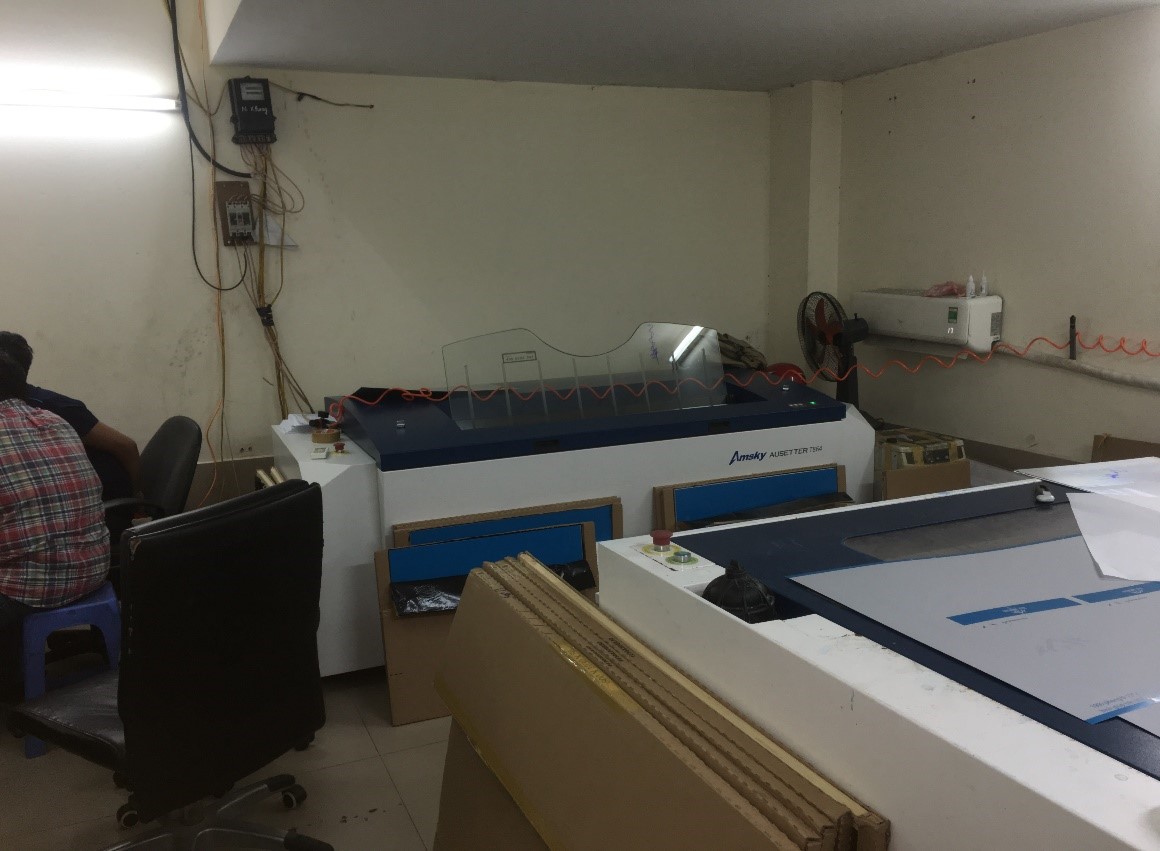 Hệ thống chế bản in AMSKY - AUSETTBR T864