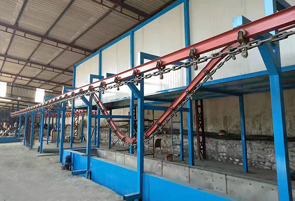 Hệ thống băng tải treo hàng