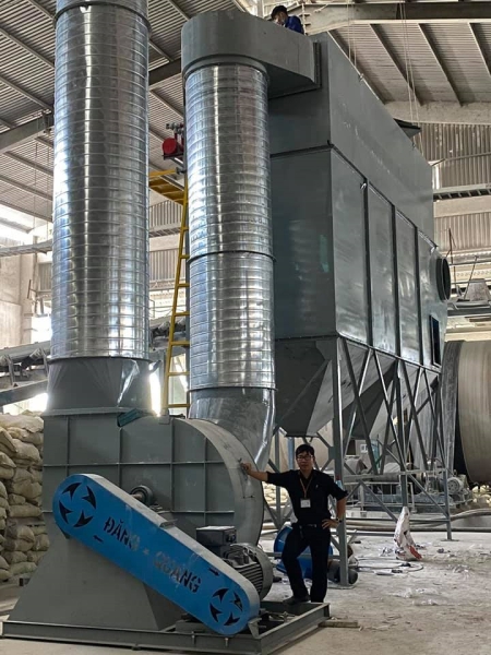Hệ thống bồn rũ bụi khí nén