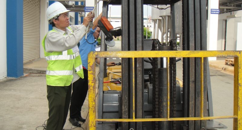 Hệ thống cảnh báo tốc độ xe nâng