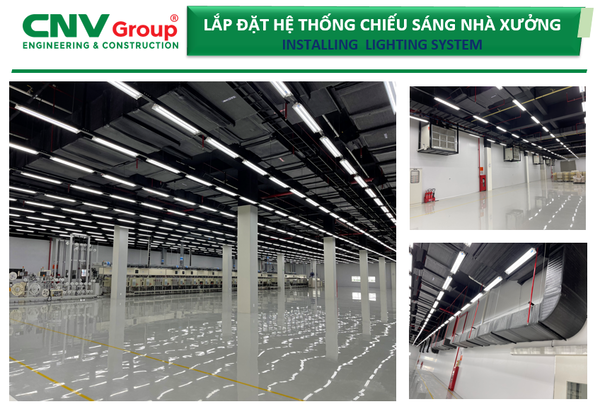 Hệ thống chiếu sáng nhà xưởng
