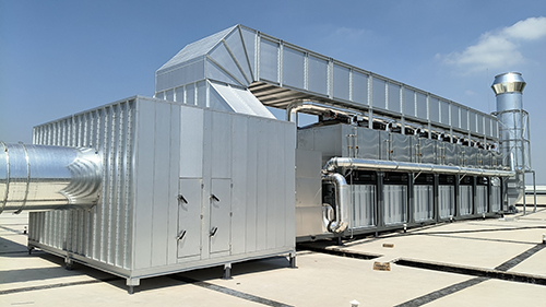 Hệ thống đốt xúc tác xử lý không khí