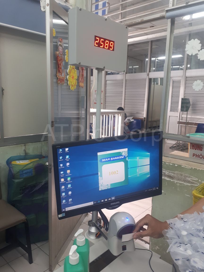 Hệ thống gọi số thứ tự bệnh viện