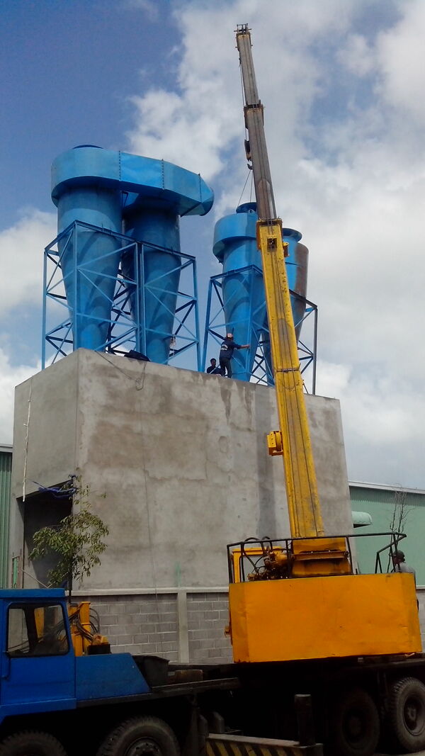 Hệ thống hút bụi dăm bào công nghiệp