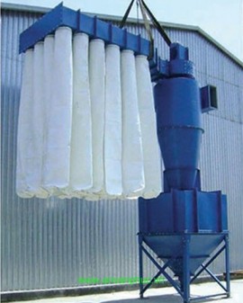 Hệ thống hút bụi kết hợp Cyclone túi vải