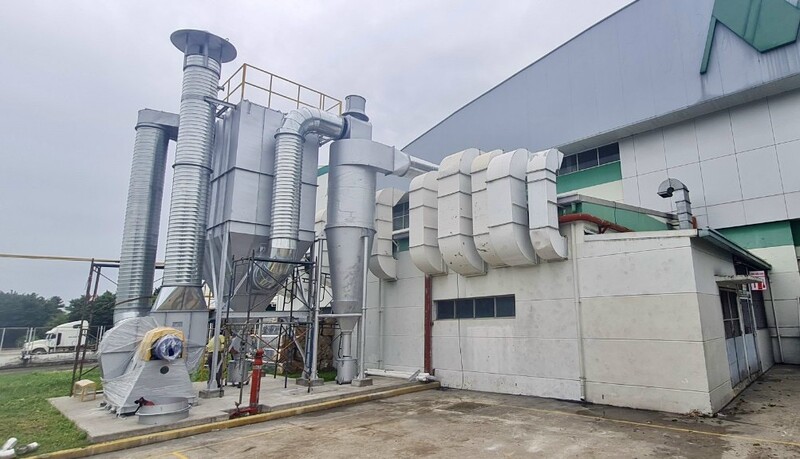 Hệ thống lọc hút bụi túi vải