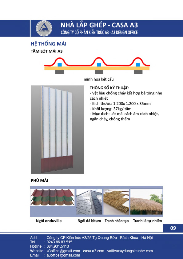 Hệ thống mái
