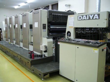 Hệ thống máy in Offset 5 màu Daiya