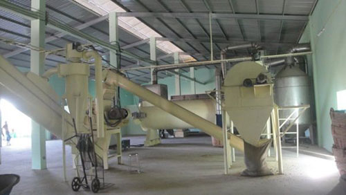 Máy sấy bột cá