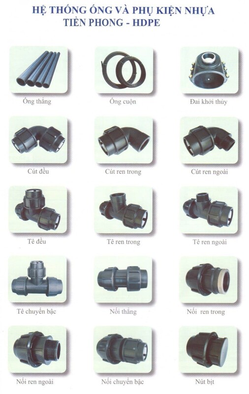 Hệ thống ống và phụ kiện nhựa Tiên Phong-HDPE