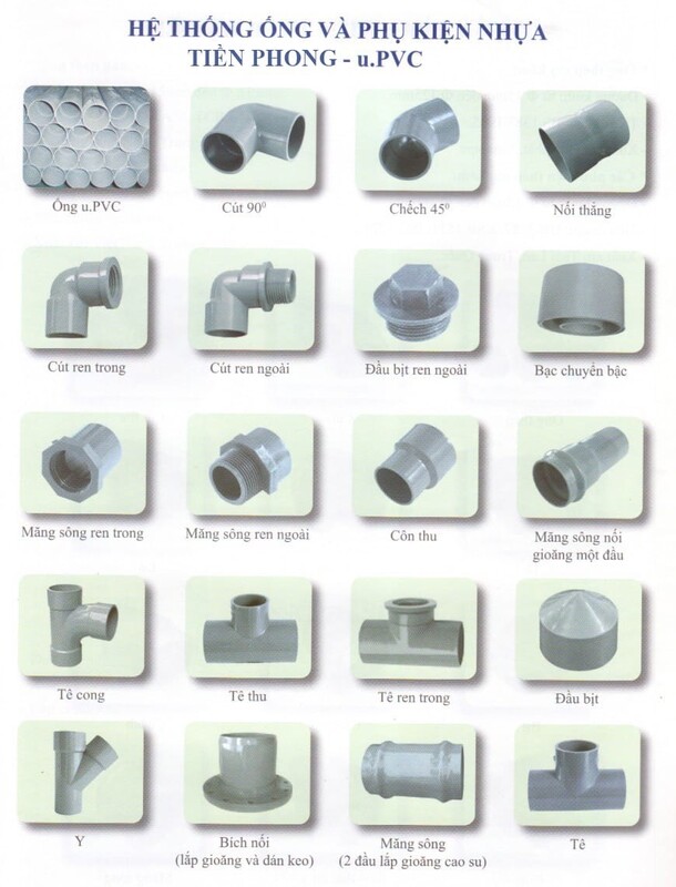 Hệ thống ống và phụ kiện nhựa Tiên Phong uPVC