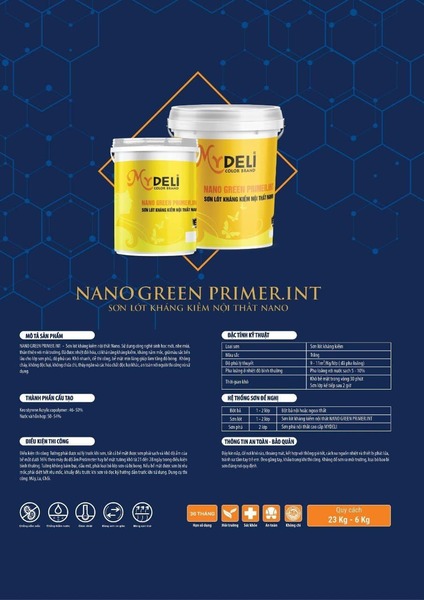 Hệ thống sản phẩm sơn cao cấp Mydeli