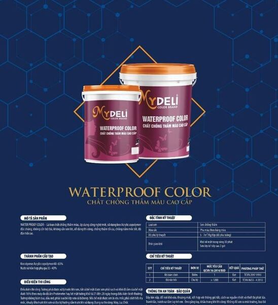 Hệ thống sản phẩm sơn cao cấp Mydeli