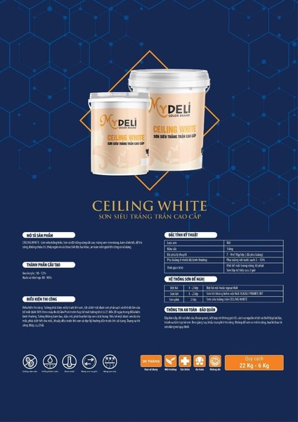 Hệ thống sản phẩm sơn cao cấp Mydeli