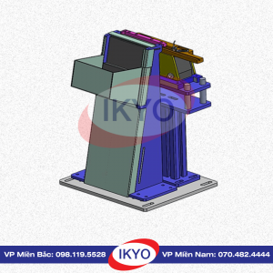 Hệ thống Step Feeder cấp linh kiện Shap cho máy đúc nhựa