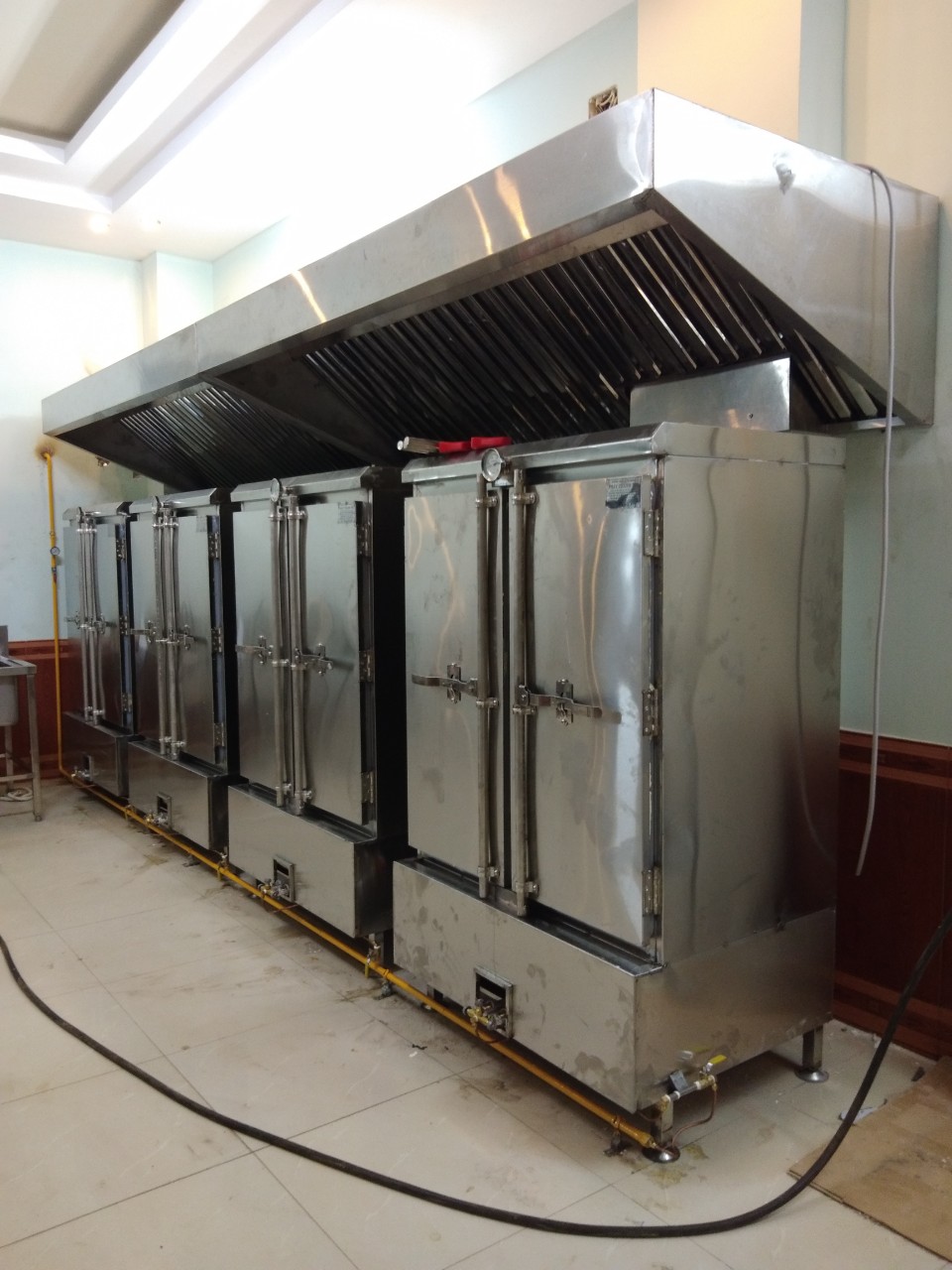 Hệ thống tủ hấp cơm