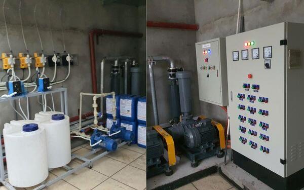 Hệ thống xử lý nước thải công ty sản xuất Vacxin