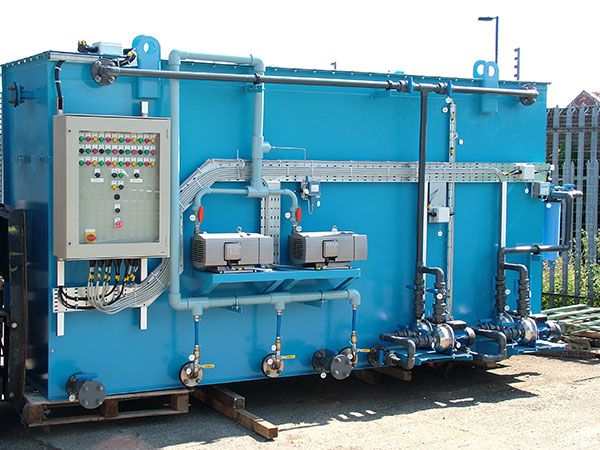 Hệ thống xử lý nước thải di động