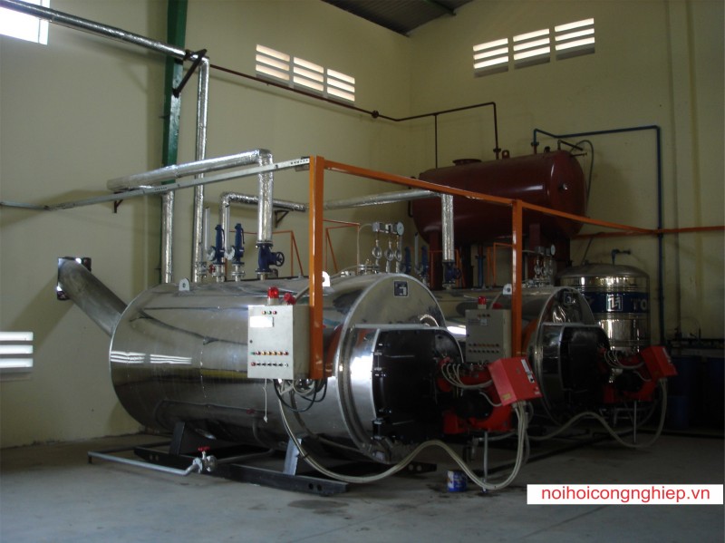 Nồi hơi đốt dầu, gas