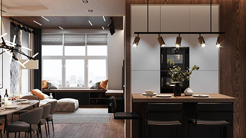 Thiết kế nội thất phong cách hiện đại