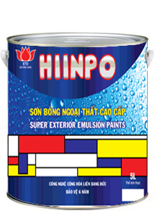 Sơn bóng ngoại thất cap cấp - NEW